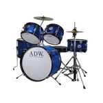 Bateria-ADW-Junior-ADJ5J-Drum-Set-Verde-5-piezas-2