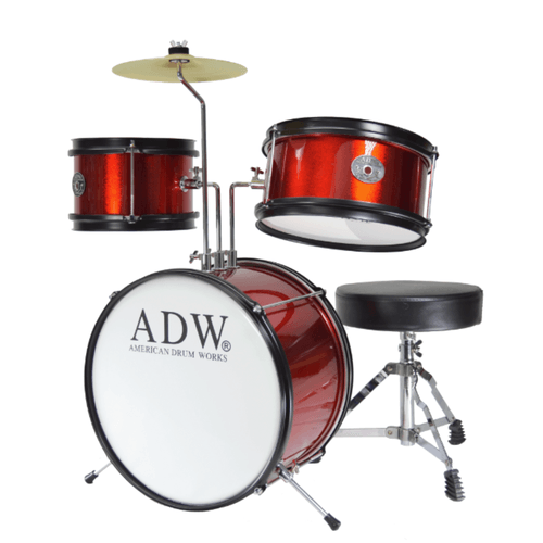 Bateria ADW Junior ADS303 Drum Set Red