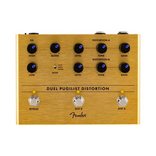 Pedal Efecto Guitarra Fender Dual Pugilist