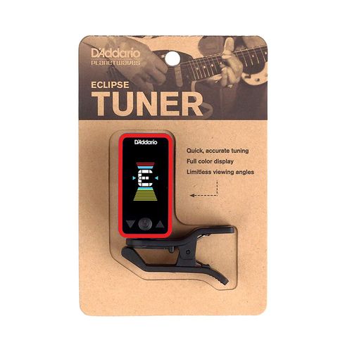 Afinador Guitarra D'Addario PW-CT-17 Eclipse Rojo