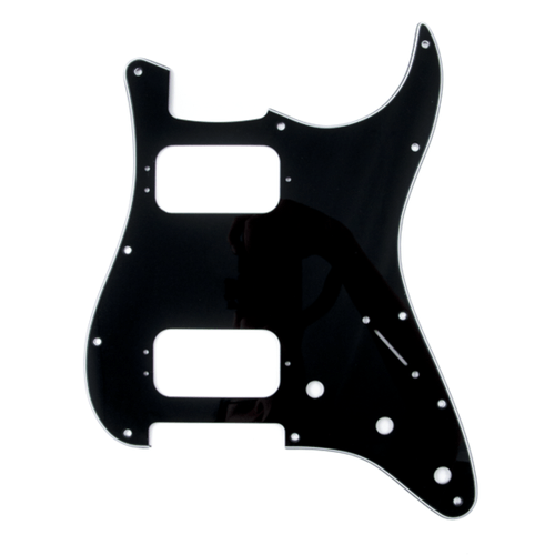 Pickguard Fender HH Stratocaster Black