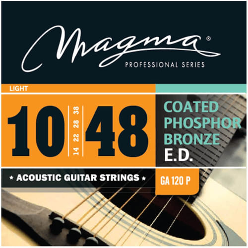 Magma Cuerdas Para Guitarra Phosphore Bronze 010-048