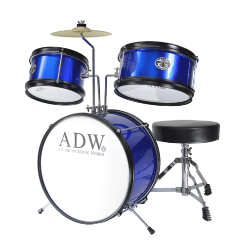 Bateria ADW Junior ADS303 Drum Set Blue