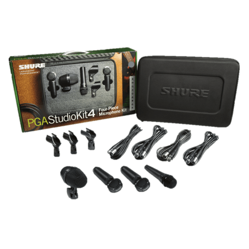 Microfono Shure Kit 4 piezas para bateria
